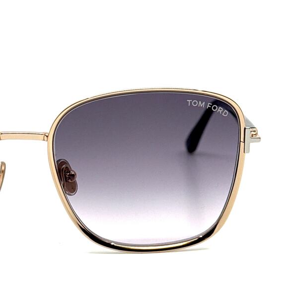 New, TOM FORD Fern Sunglasses TF1029 28B Authentic - Picture 5 of 12